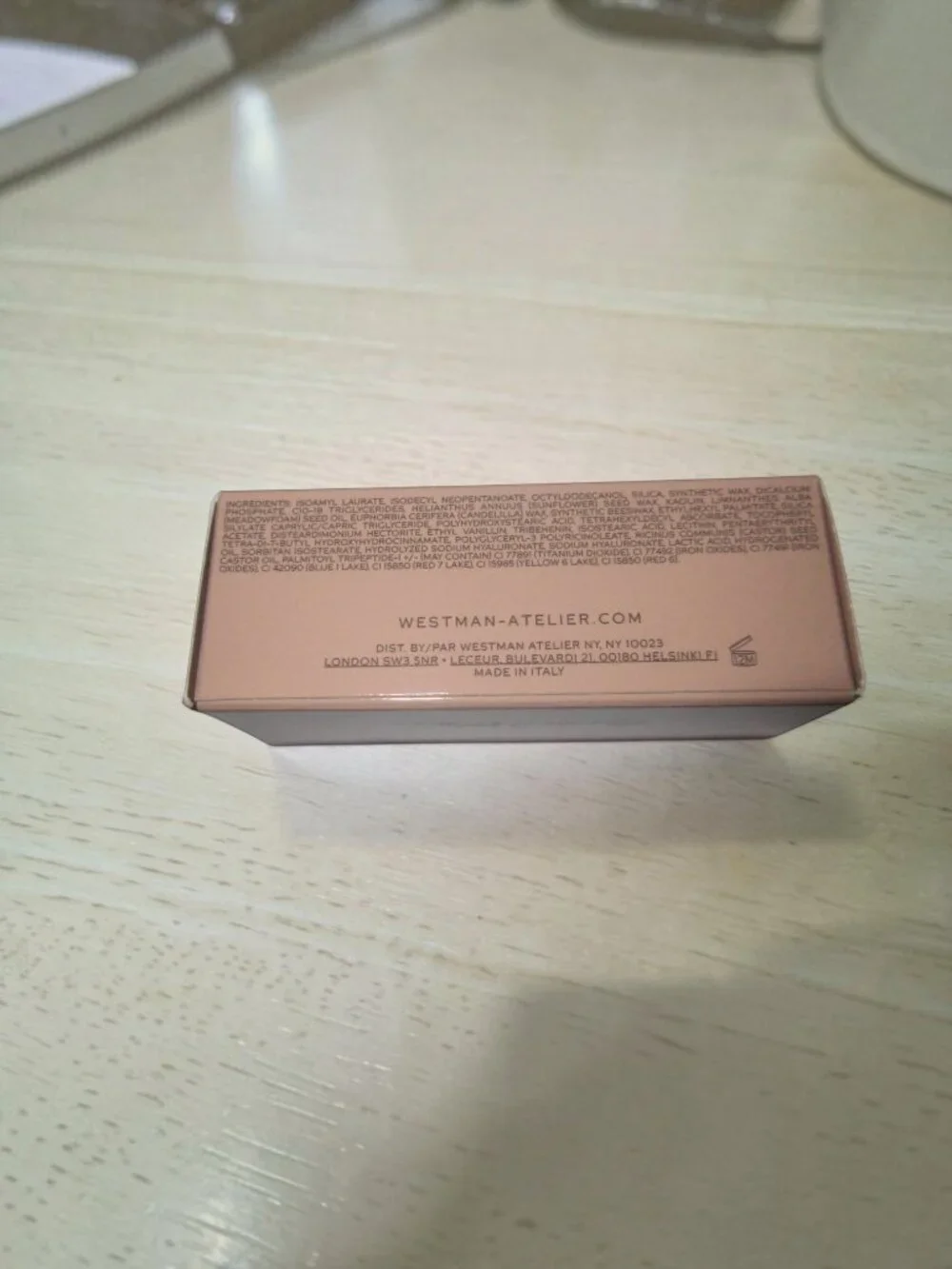 Westman Atelier Lip Suede Hydrating Matte Lipstick - PETAL - NWT